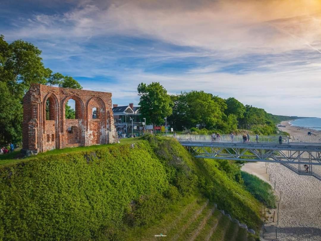 Apartamenty Obok Ruin Trzęsacz Exteriér fotografie